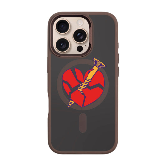 BROKEN HEART-iPhone 16 Pro Rise Kılıf MagSafe Özellikli