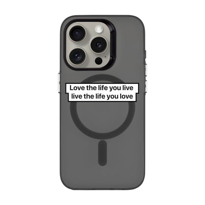 LOVE THE LIFE-iPhone 15 Pro Hold Kılıf MagSafe Özellikli