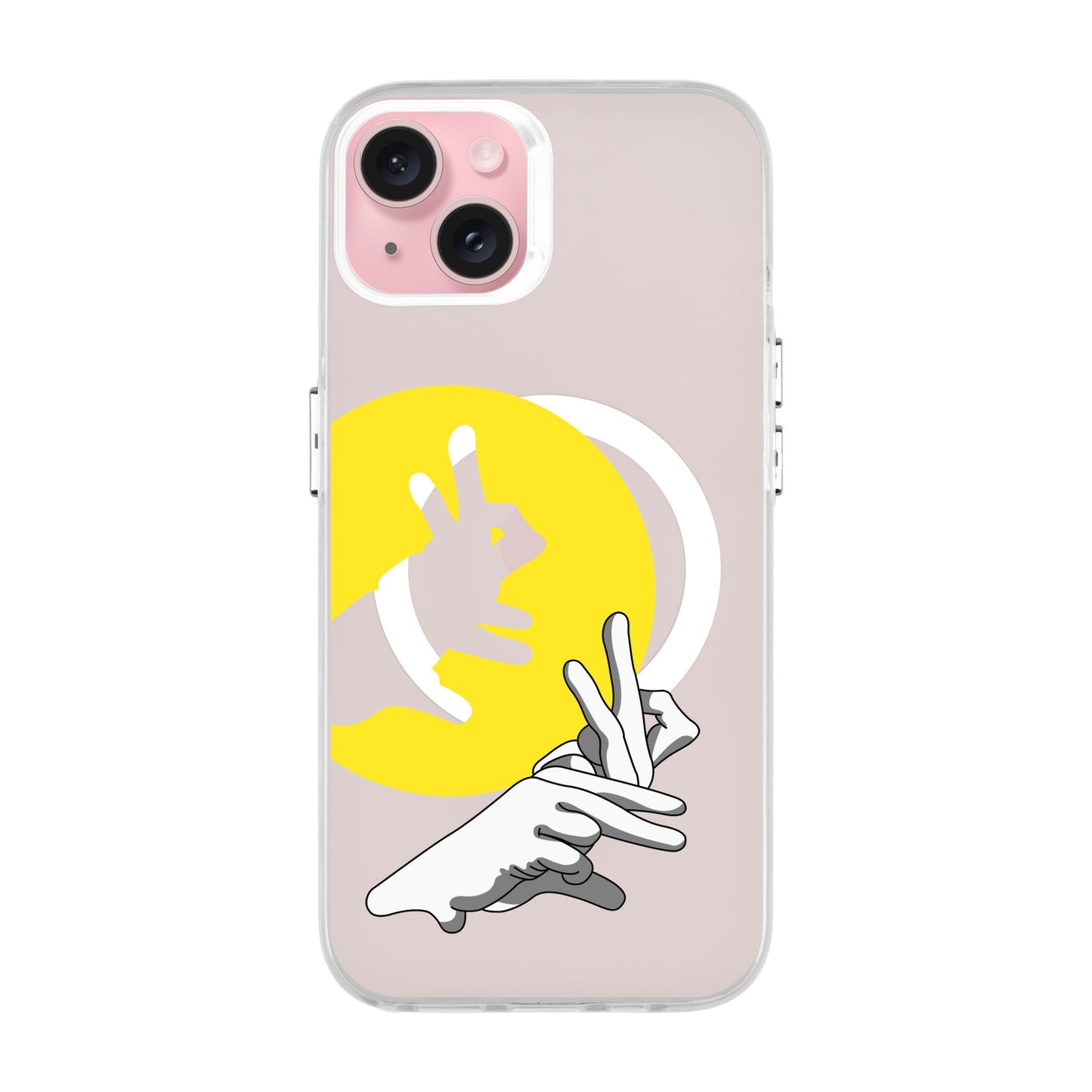 BUNNY-iPhone 15 Plus Hold Kılıf MagSafe Özellikli