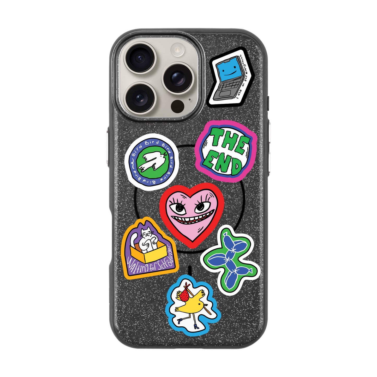 TŌTEN STICKERZ-iPhone 16 Pro Max Radiant Kılıf MagSafe Özellikli