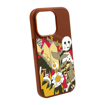 EVERYTHING IS BURNING-Leather Kılıf MagSafe Özellikli - iPhone 11