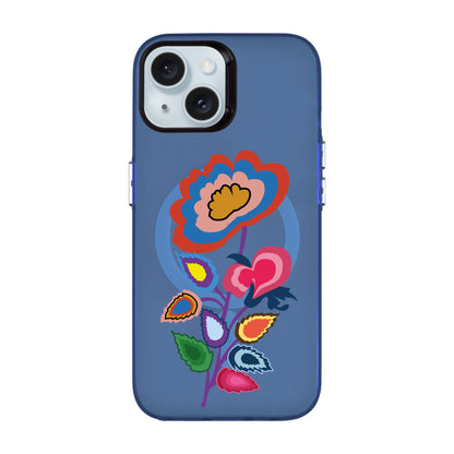 KNITTED FLOWER-iPhone 15 Hold Kılıf MagSafe Özellikli