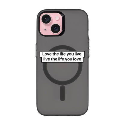 LOVE THE LIFE-iPhone 15 Hold Kılıf MagSafe Özellikli