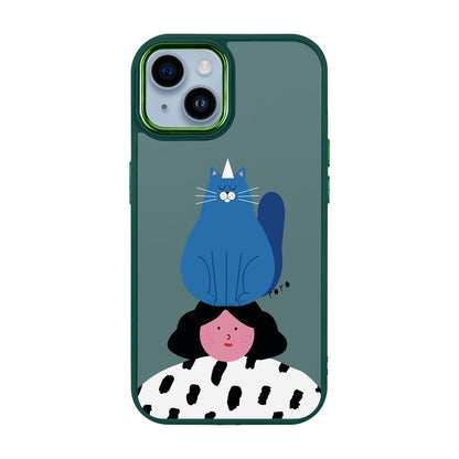 NAUGHTY CAT-iPhone 14 Plus Proof Kılıf