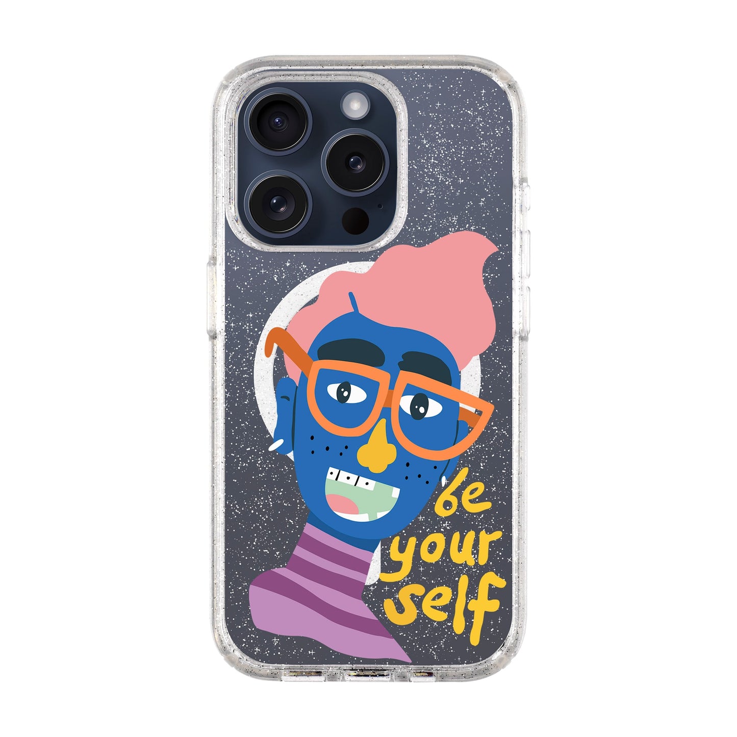 BE YOUR SELF-Shiny Kılıf MagSafe Özellikli - iPhone 15 Pro