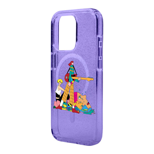 HER BAND-iPhone 15 Pro Max Shiny Kılıf MagSafe Özellikli