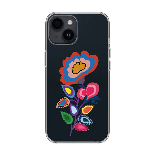 KNITTED FLOWER-iPhone 14 Solid Kılıf
