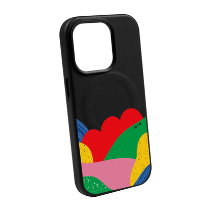 FLAG-Leather Kılıf MagSafe Özellikli - iPhone 13