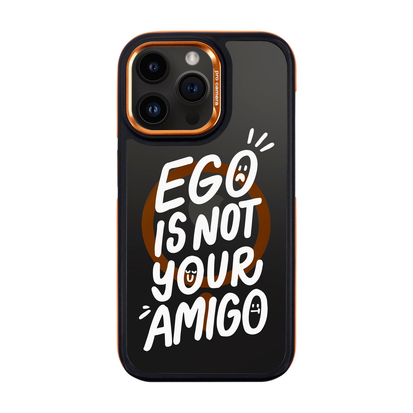EGO-iPhone 14 Pro Max Dark Kılıf MagSafe Özellikli