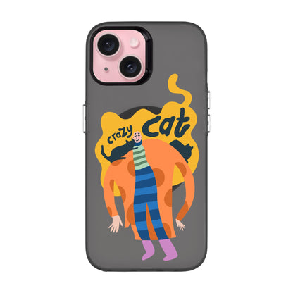 CRAZY CAT-iPhone 15 Hold Kılıf MagSafe Özellikli