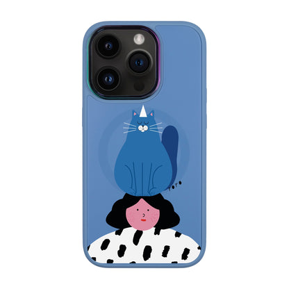 NAUGHTY CAT-Vigor Kılıf MagSafe Özellikli - iPhone 14 Pro