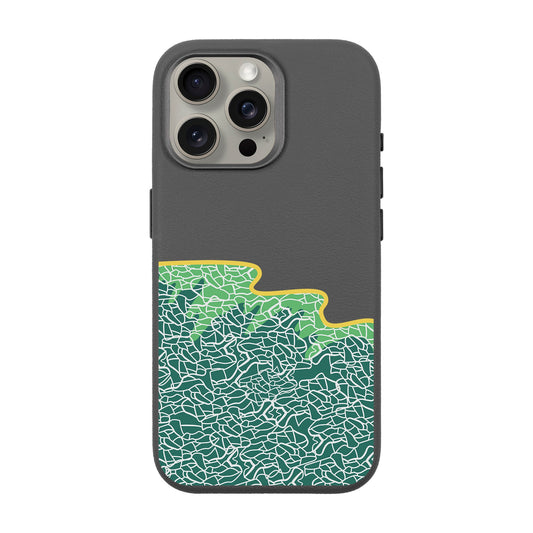 SEA-iPhone 15 Pro Max Leather Premium Kılıf MagSafe Özellikli