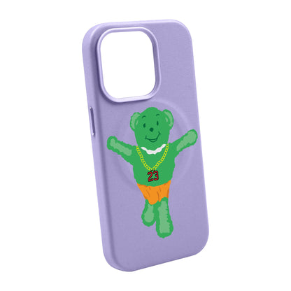 GREEN BEAR-Leather Kılıf MagSafe Özellikli - iPhone 11