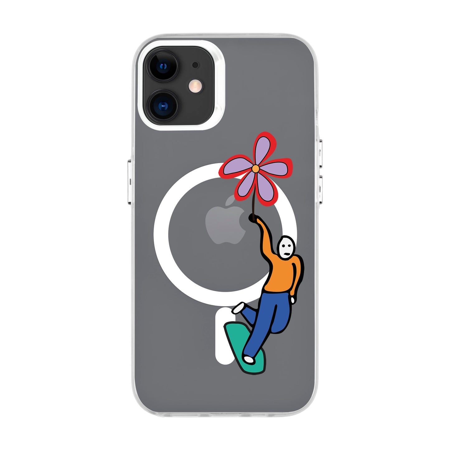 SKATEBOARDER-iPhone 11 Hold Kılıf MagSafe Özellikli