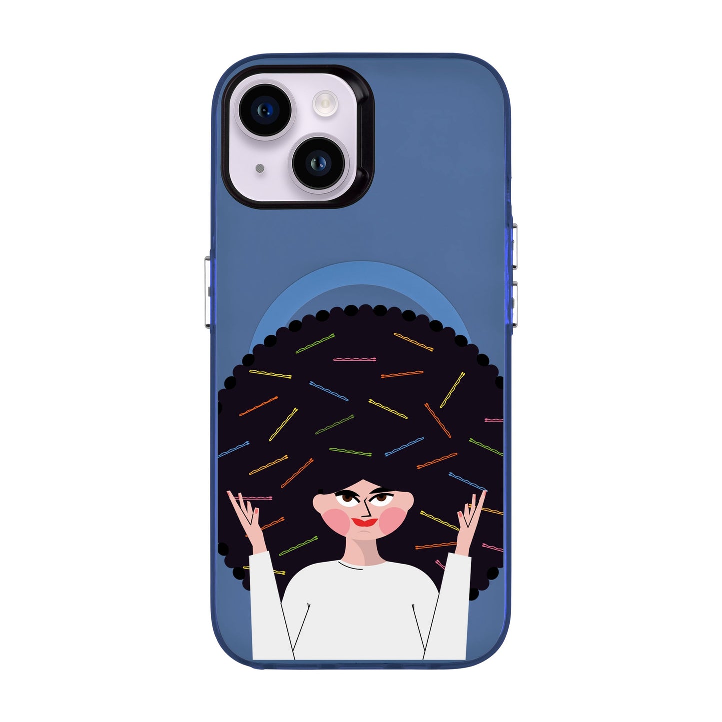 TANGLES OF HAPPINESS-Hold Kılıf MagSafe Özellikli - iPhone 13