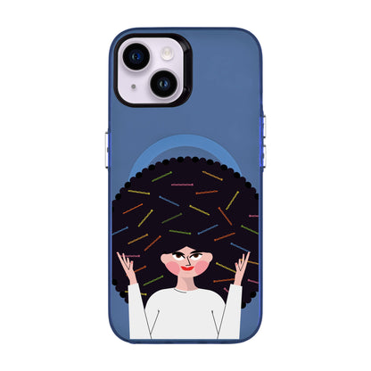 TANGLES OF HAPPINESS-Hold Kılıf MagSafe Özellikli - iPhone 13