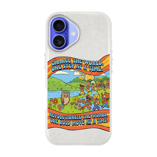 CHANGE THE WORLD-iPhone 16 Radiant Kılıf MagSafe Özellikli