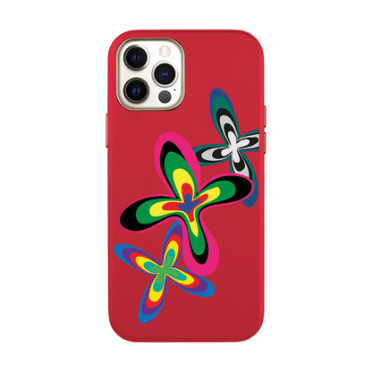 COLOR FLOWER-iPhone Xs Max Leather Kılıf