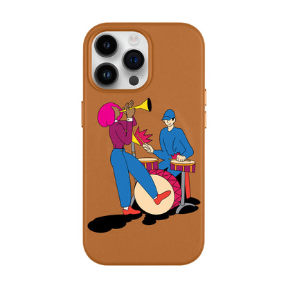 JAM-iPhone 14 Pro Max Leather Kılıf MagSafe Özellikli