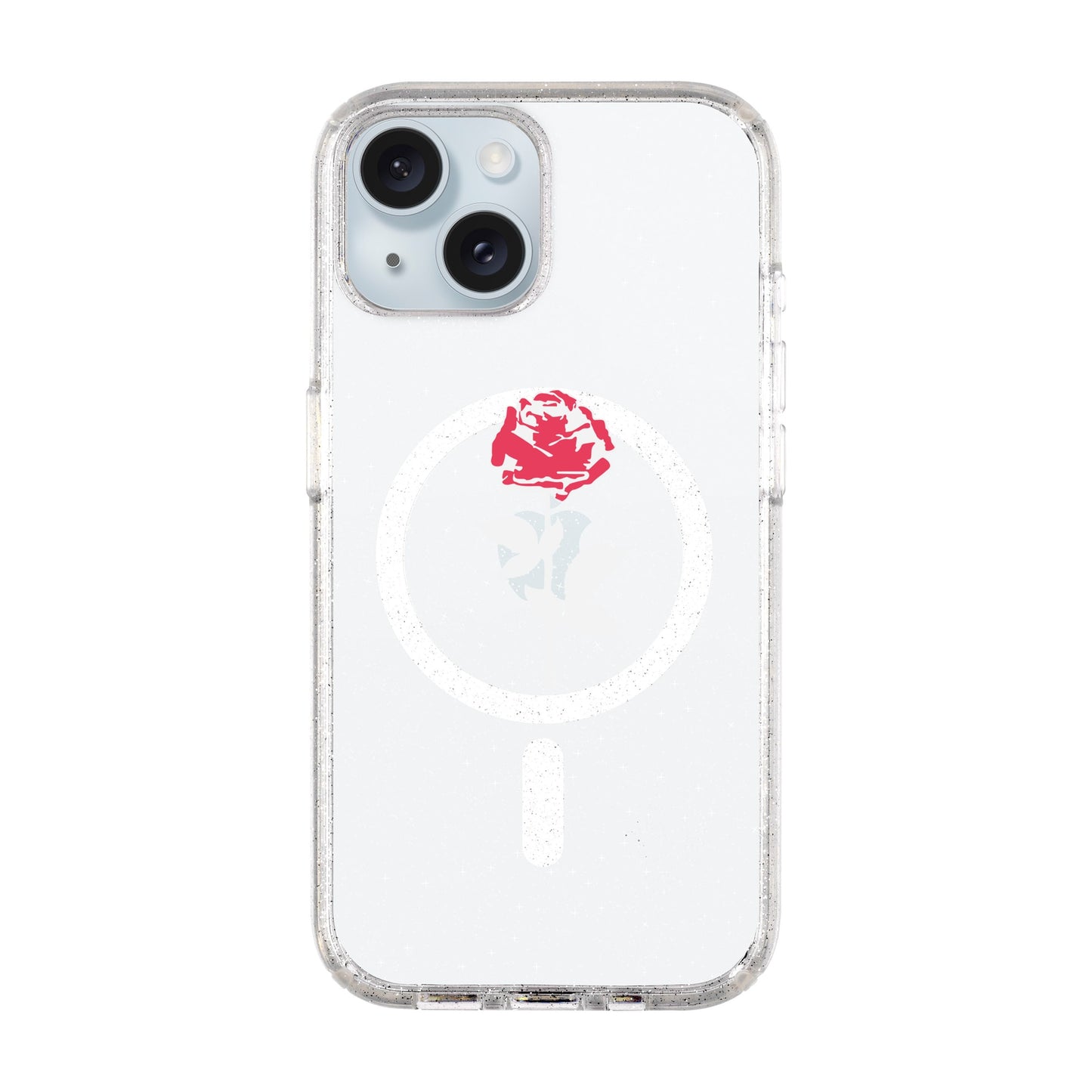 NATUREL ROSE-iPhone 14 Plus Shiny Kılıf MagSafe Özellikli