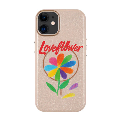 LOVE FLOWER-iPhone 11 Radiant Kılıf MagSafe Özellikli