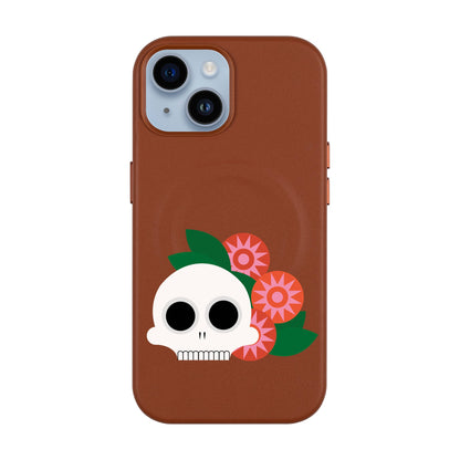 MEMENTO BLOOM-Leather Kılıf MagSafe Özellikli - iPhone 13