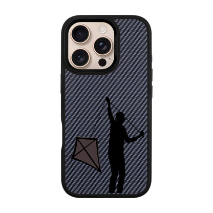 KITE-iPhone 16 Pro Plaid Kılıf MagSafe Özellikli