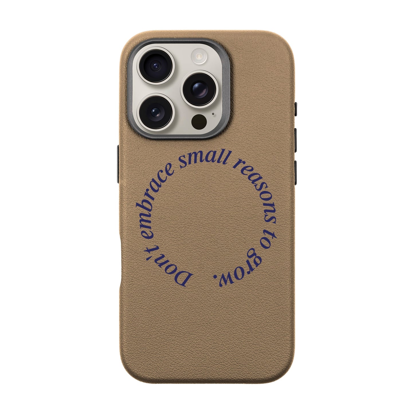 GROW-iPhone 16 Pro Leather Premium Kılıf MagSafe Özellikli