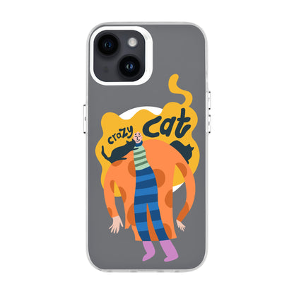 CRAZY CAT-iPhone 14 Hold Kılıf MagSafe Özellikli