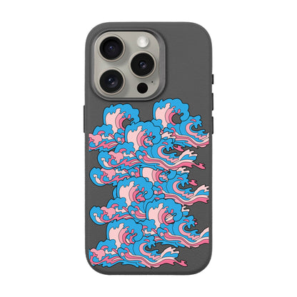 SURF-iPhone 15 Pro Leather Premium Kılıf MagSafe Özellikli