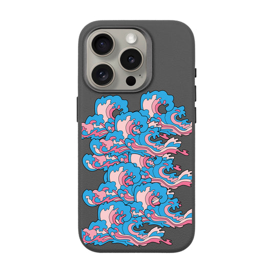 SURF-iPhone 15 Pro Leather Premium Kılıf MagSafe Özellikli