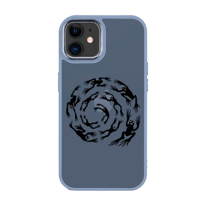 SWIRLING FROGS-iPhone 11 Proof Kılıf