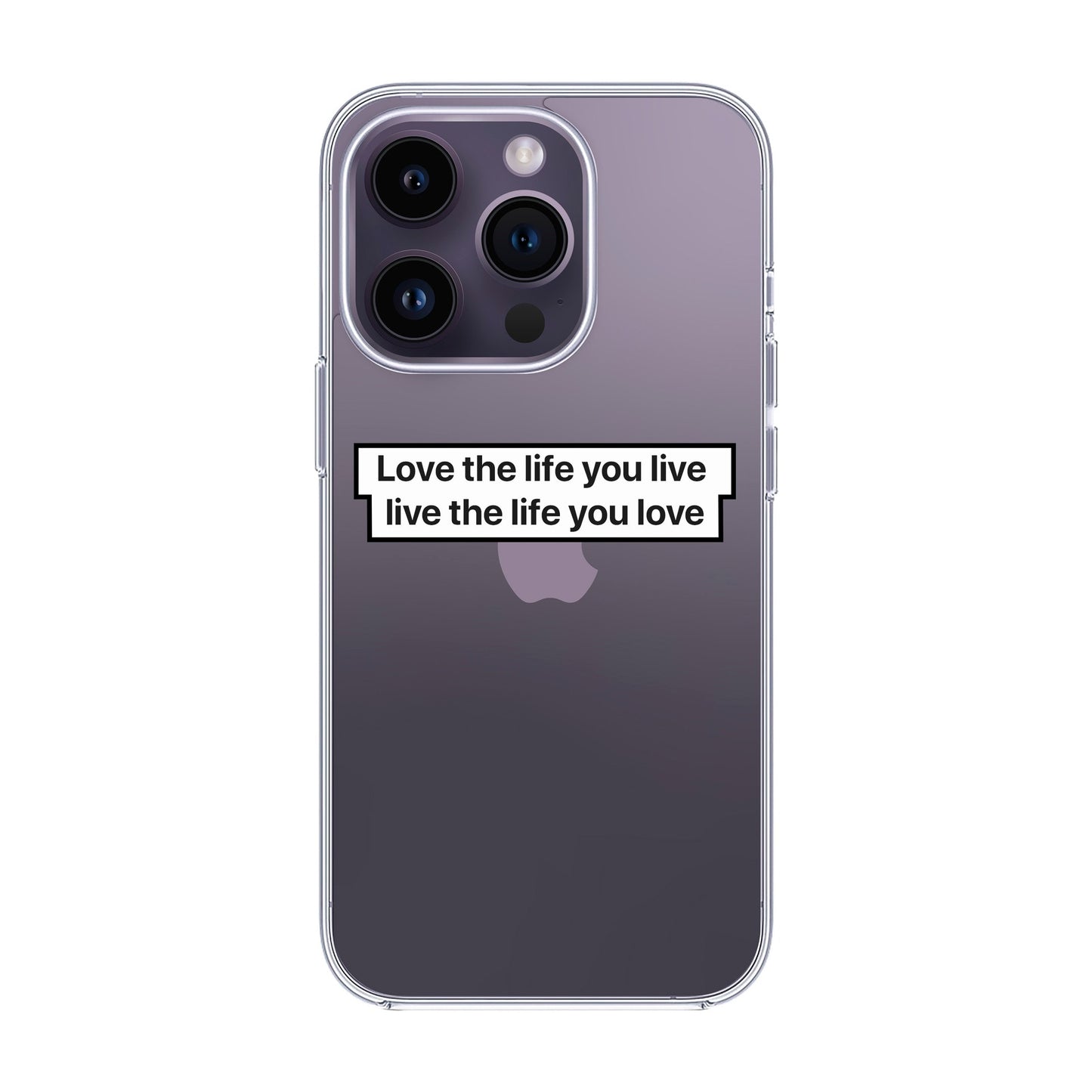 LOVE THE LIFE-iPhone 14 Pro Solid Kılıf