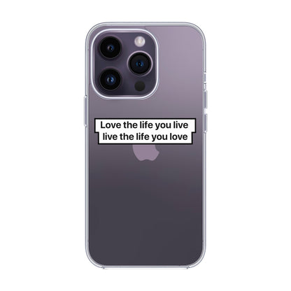 LOVE THE LIFE-iPhone 14 Pro Solid Kılıf