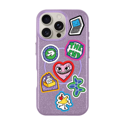 TŌTEN STICKERZ-iPhone 16 Pro Max Radiant Kılıf MagSafe Özellikli