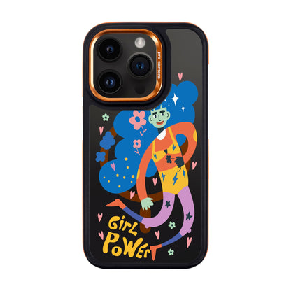 GIRL POWER-iPhone 14 Pro Dark Kılıf MagSafe Özellikli