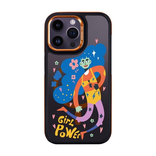 GIRL POWER-iPhone 14 Pro Max Dark Kılıf MagSafe Özellikli