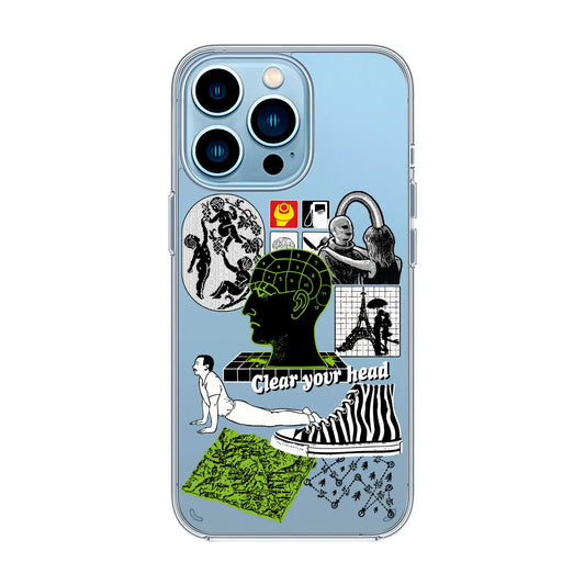 CLEAR YOUR HEAD-iPhone 12 Pro Solid Kılıf