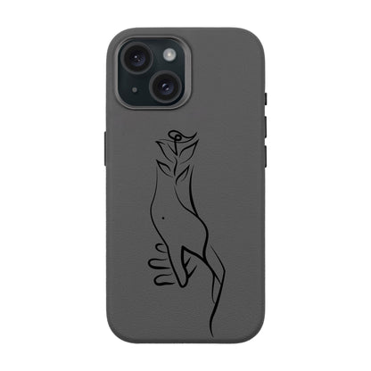 TOUCH-iPhone 15 Leather Premium Kılıf MagSafe Özellikli