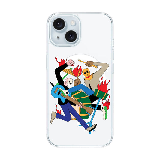MONSTER MASH-iPhone 15 Solid Kılıf MagSafe Özellikli