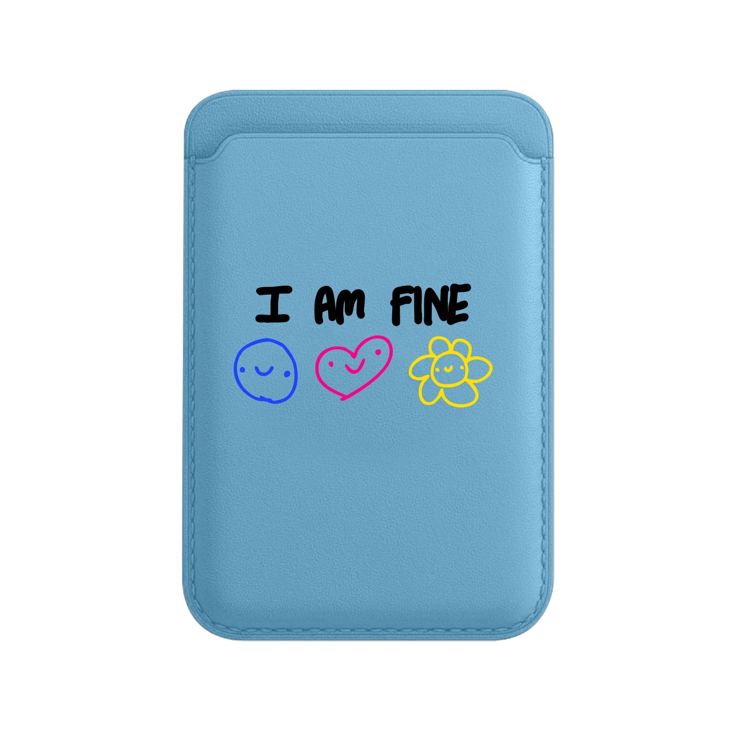 I AM FINE-Leather Kartlık