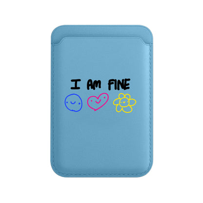 I AM FINE-Leather Kartlık
