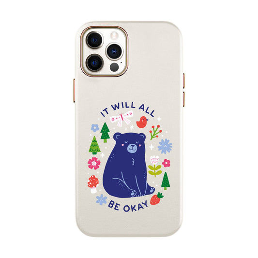 BE OKAY-iPhone XR Leather Kılıf