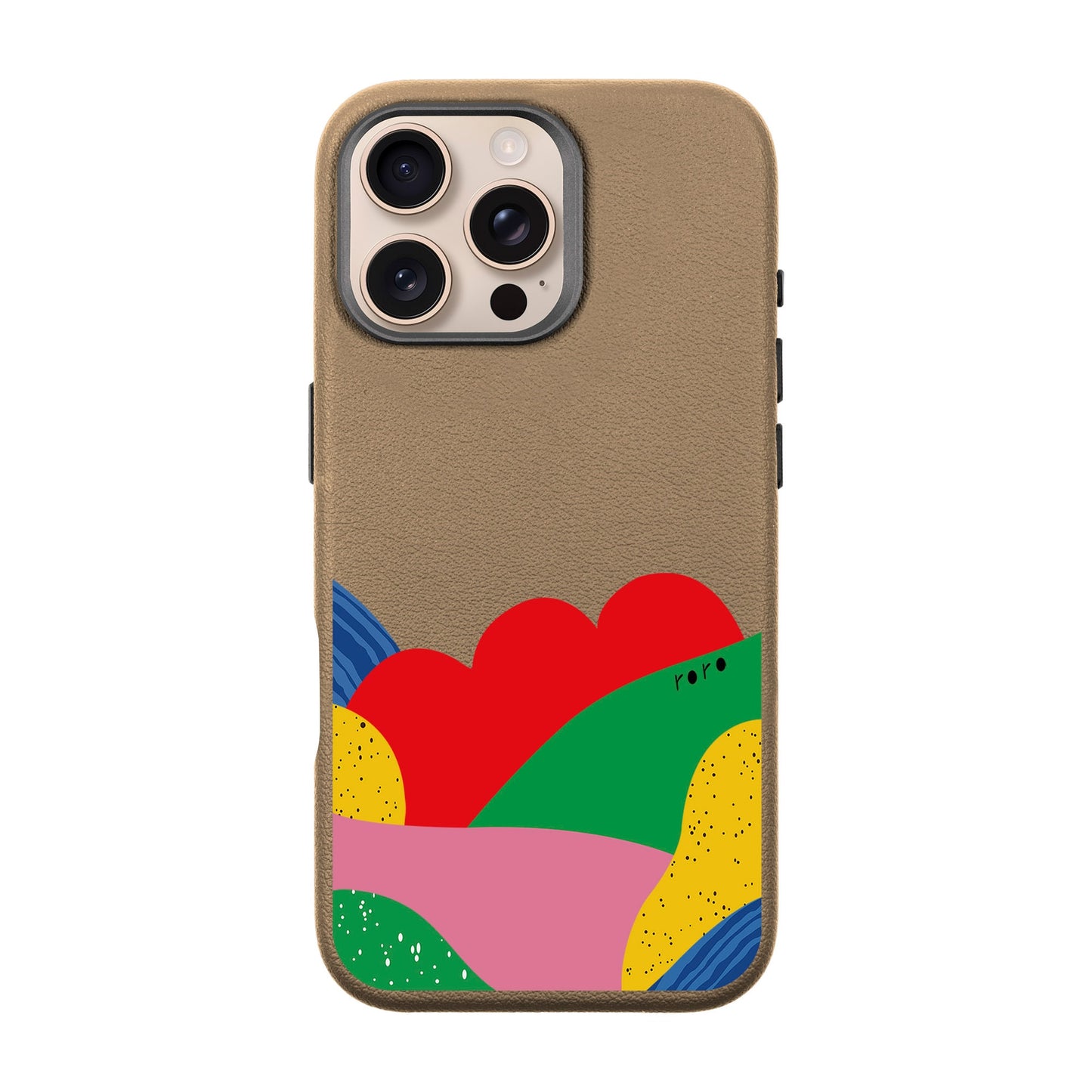 FLAG-iPhone 16 Pro Max Leather Premium Kılıf MagSafe Özellikli