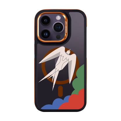 L’OISEAU LIBRE-iPhone 14 Pro Dark Kılıf MagSafe Özellikli