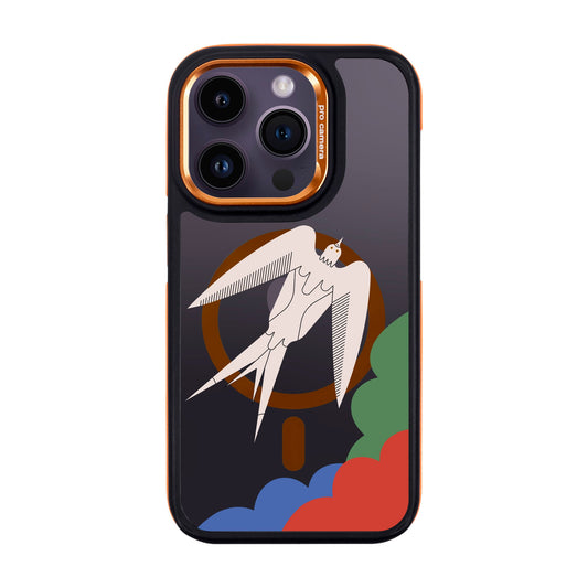 L’OISEAU LIBRE-iPhone 14 Pro Dark Kılıf MagSafe Özellikli