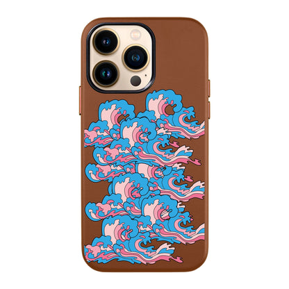 SURF-iPhone 13 Pro Max Leather Kılıf