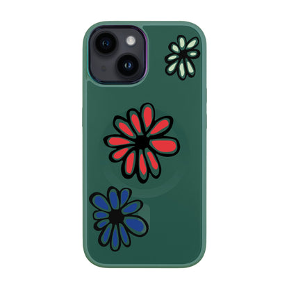 FLORİST-iPhone 12 Vigor Kılıf MagSafe Özellikli