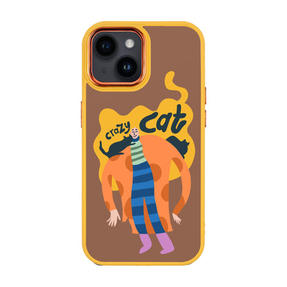 CRAZY CAT-iPhone 14 Plus Proof Kılıf