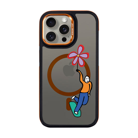 SKATEBOARDER-iPhone 15 Pro Max Dark Kılıf MagSafe Özellikli